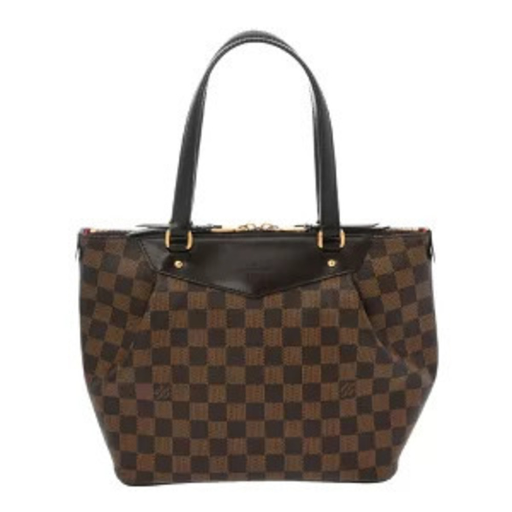 Louis Vuitton Damier Westminster Ebene Brown Canvas Handbag